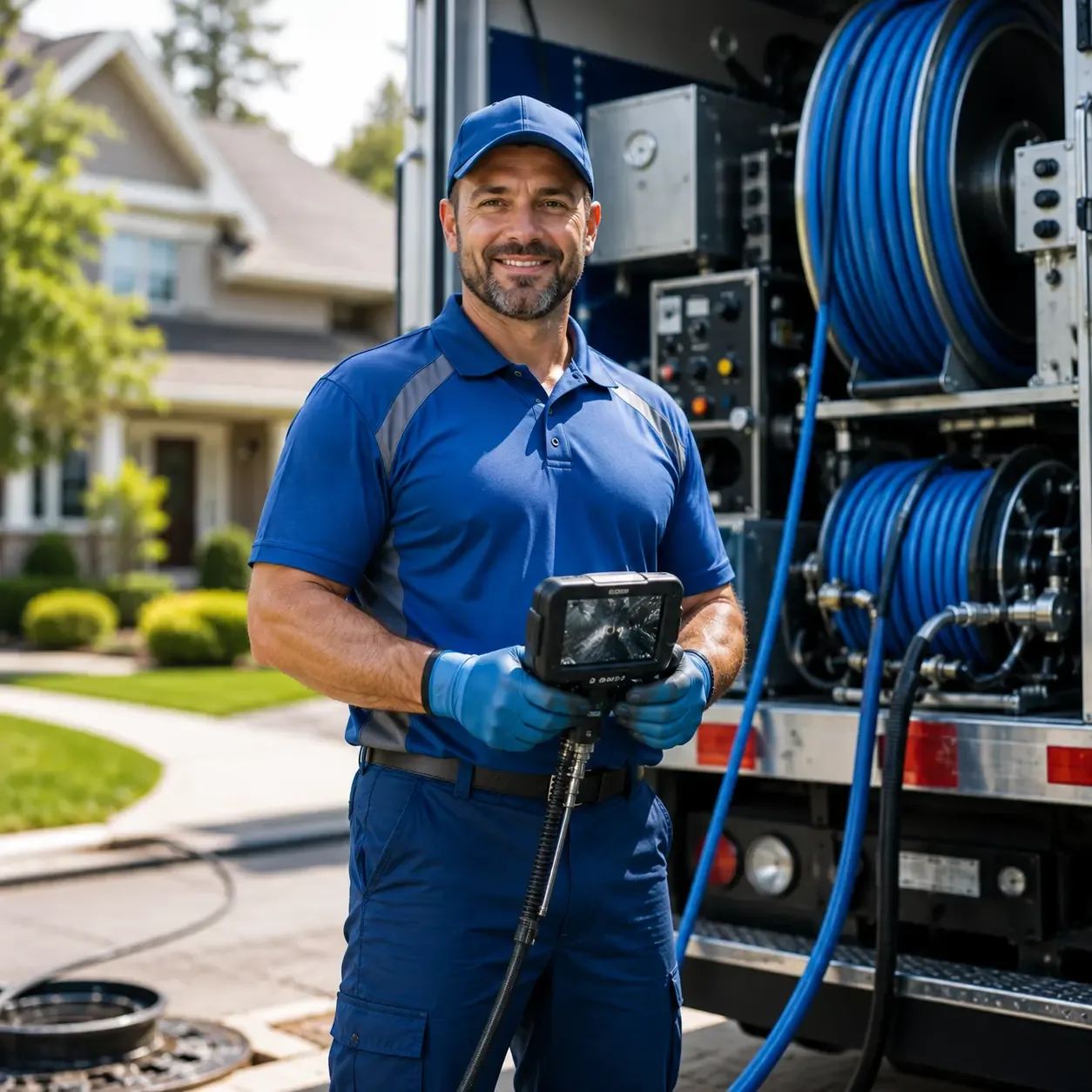 Local outdoor drain cleaning specialists in Wellington, FL